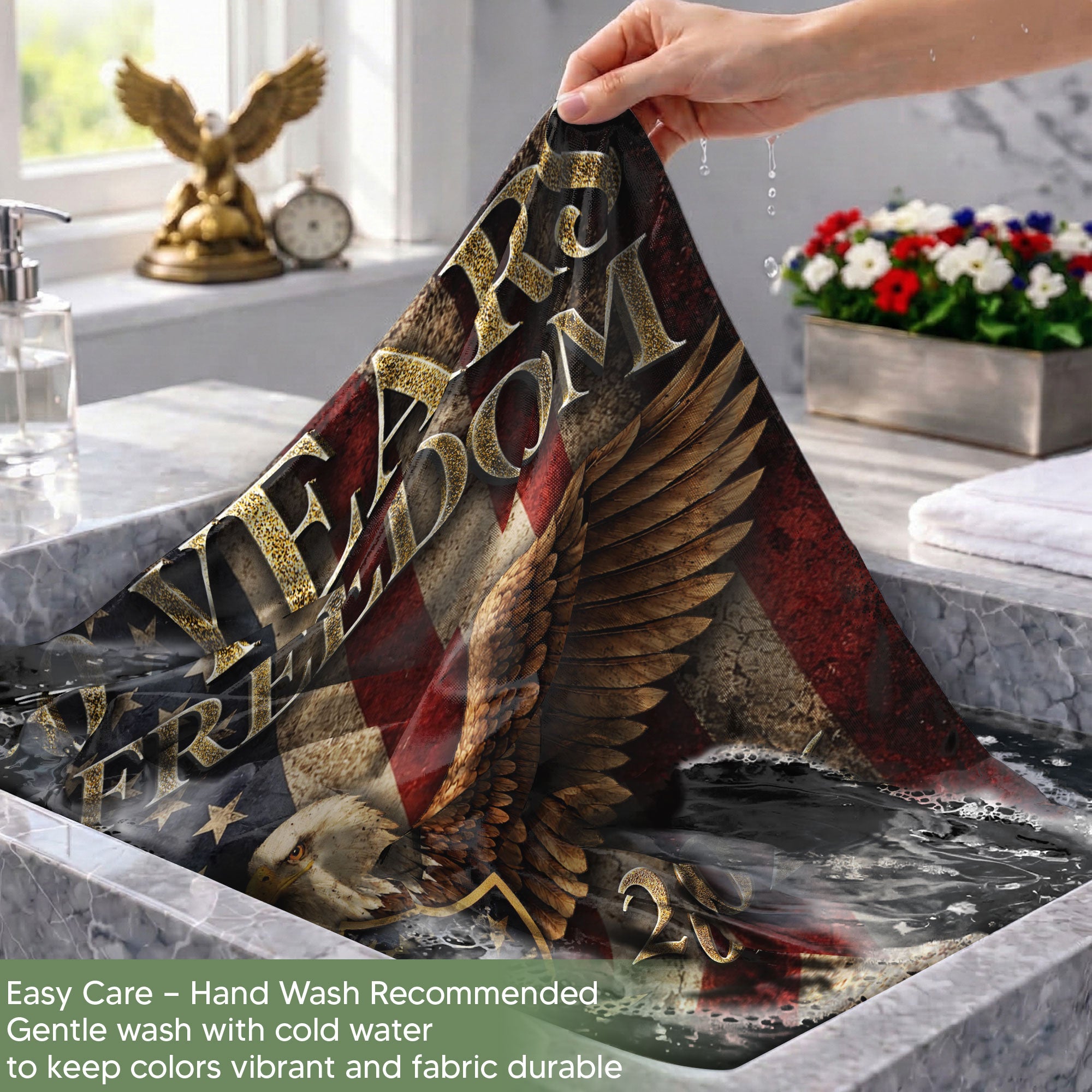 250th Anniversary United States Garden Flag - Patriotic Eagle Shield Home Decor 2026