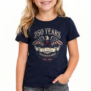 Family Name Custom Holiday Shirts Personalized USA 250 Years Freedom Men Women Tee