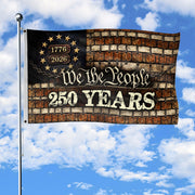 250 Years Independence Anniversary Flag 1776–2026 Modern Patriotic Flag