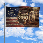 Lady Justice Eagle Betsy Ross Patriotic American Outdoor Banner Flag 3x5ft