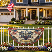 250th Anniversary USA Fence Flag - Patriotic Decor for 2026 Celebration