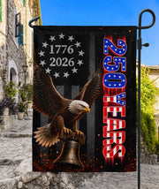 250 Years of Freedom Garden Flag Eagle Liberty Patriotic Yard Decor