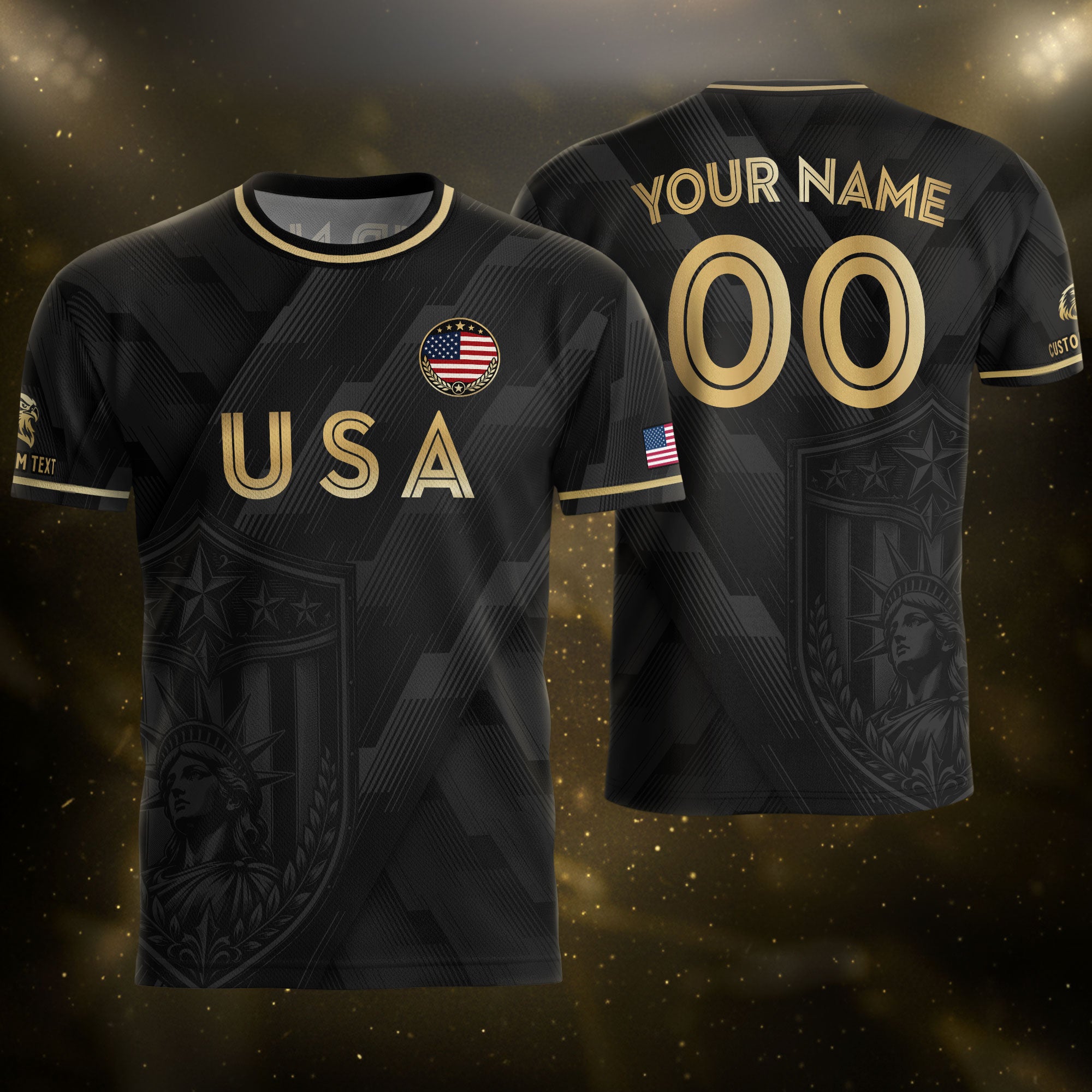 Abstract Pattern Adult Soccer Jersey Style Custom Name Number Personalized Sport Top