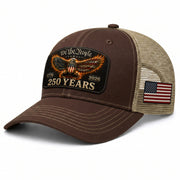 We The People 250 Years Trucker Hat - Patriotic 1776-2026 American Flag Eagle Cap