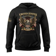 USA 250th Anniversary Hoodie 1776–2026 Historic Voyage Freedom Heritage - Rust Field Wear