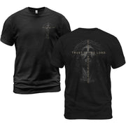 Trust In The Lord Shirt Jesus Christ Crown Of Thorns T-Shirt Christian Religious Tee