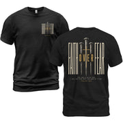 Faith Over Fear T Shirt Christian Cross Nails Psalms 118 6 Religious Tee Apparel