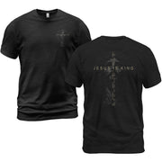 Jesus Is King T Shirt Christian Cross John 14 6 Bible Verse Religious Faith Tee