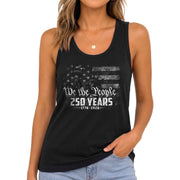 We The People 250 Years Tank Top Women 1776-2026 Statue of Liberty Patriotic Shirt