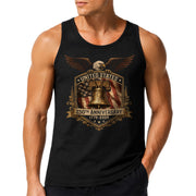 Independence 1776-2026 Mens Tank Top Patriotic 250 Years Eagle Golden Shield