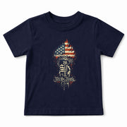 Patriotic 1776-2026 Kids Shirt We the People 250 Years Statue Liberty Torch Boys Girls Tee