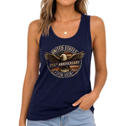 United States 250th Anniversary Tank Top Women Eagle Emblem Vintage Patriotic US Shirt