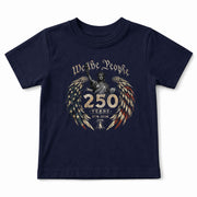 We The People 250 Years Kids Shirt 1776–2026 Patriotic Liberty Youth Tee