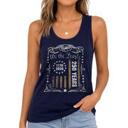 We the People 250 Years Vintage Tank Top | Patriotic 1776-2026 Flag Women Shirt