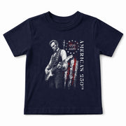 America's 250th Anniversary Kids Shirt 1776–2026 Lincoln Guitar Freedom Tee