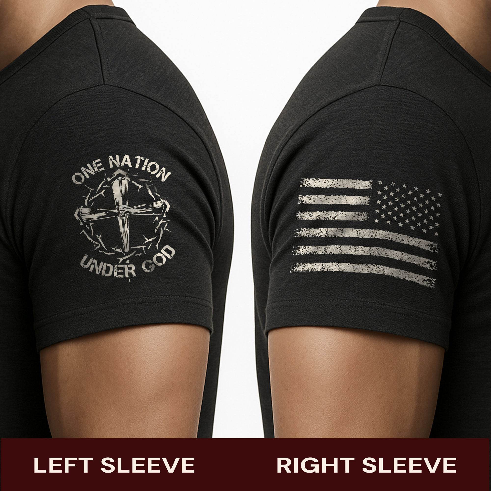 One Nation Under God T-Shirt – We The People - Rust Field Wear