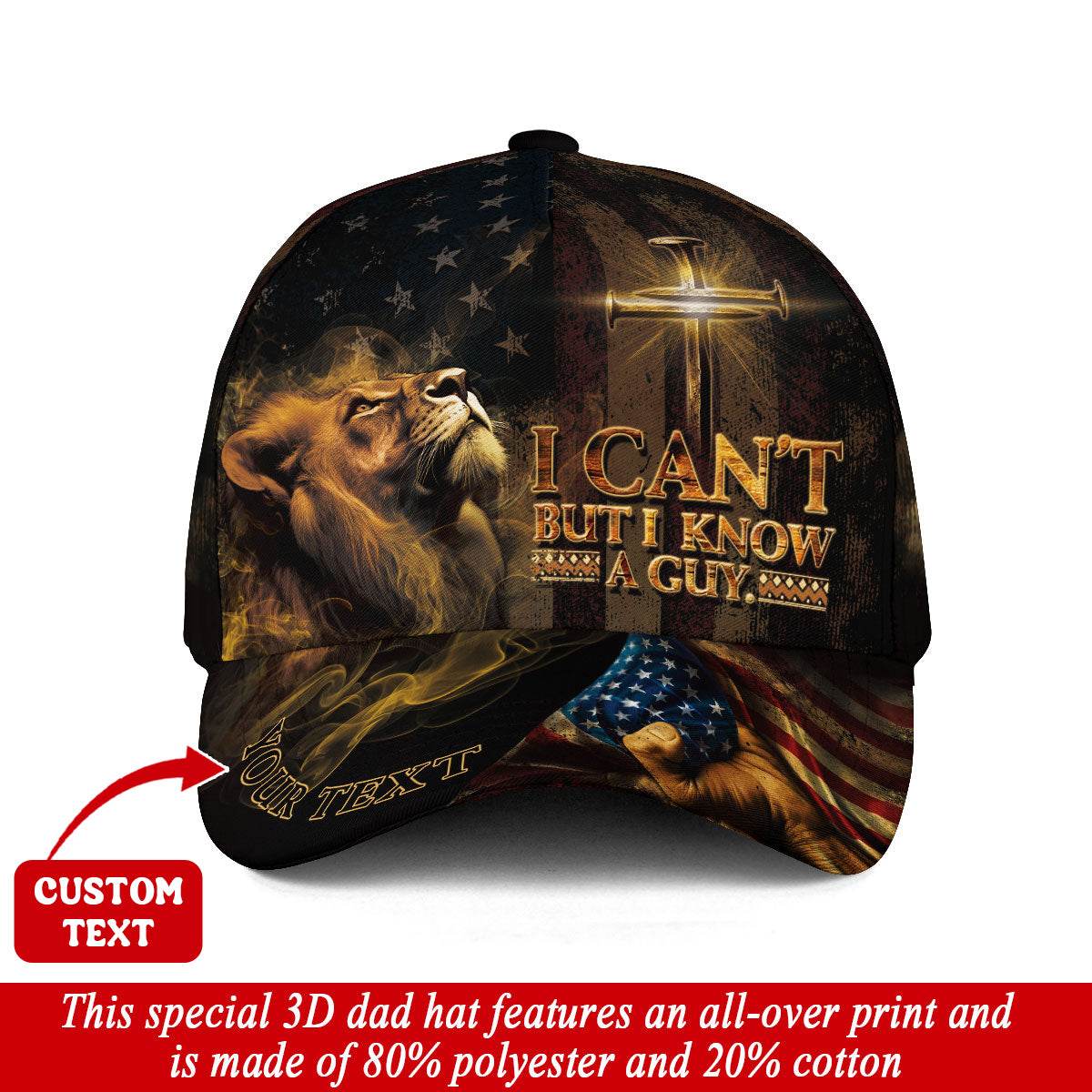 I Can’t, But I Know a Guy – Customized Hat - Rust Field Wear