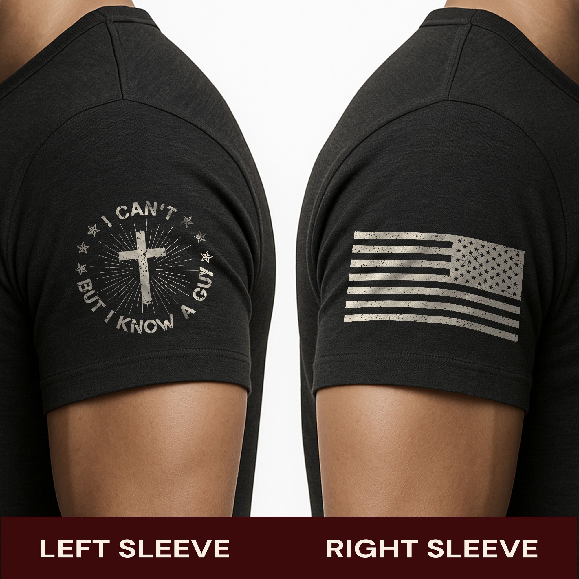I Can’t But I Know A Guy Floral Faith T-Shirt