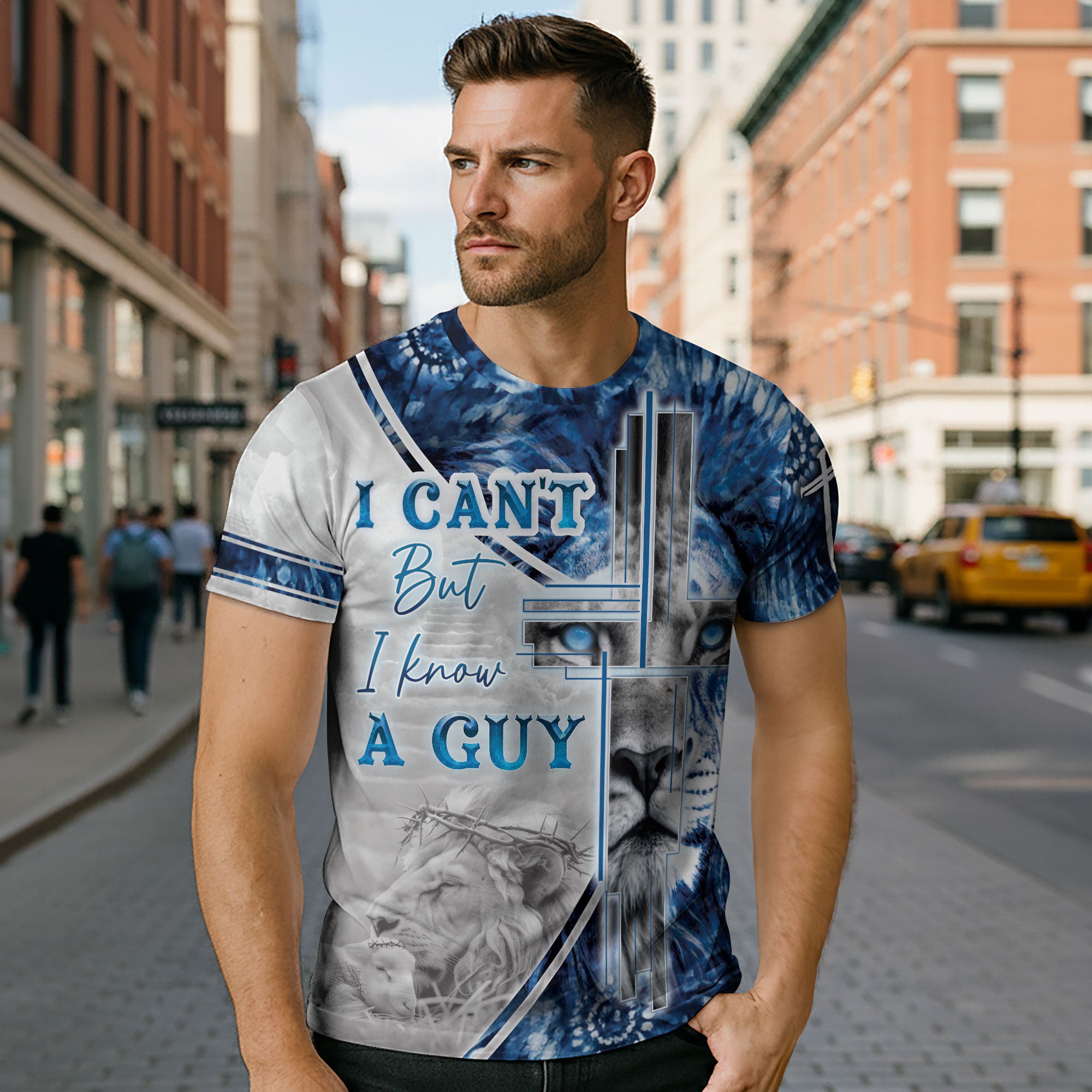 Strength In My Weakness "I Know A Guy" Christian Faith T-Shirt