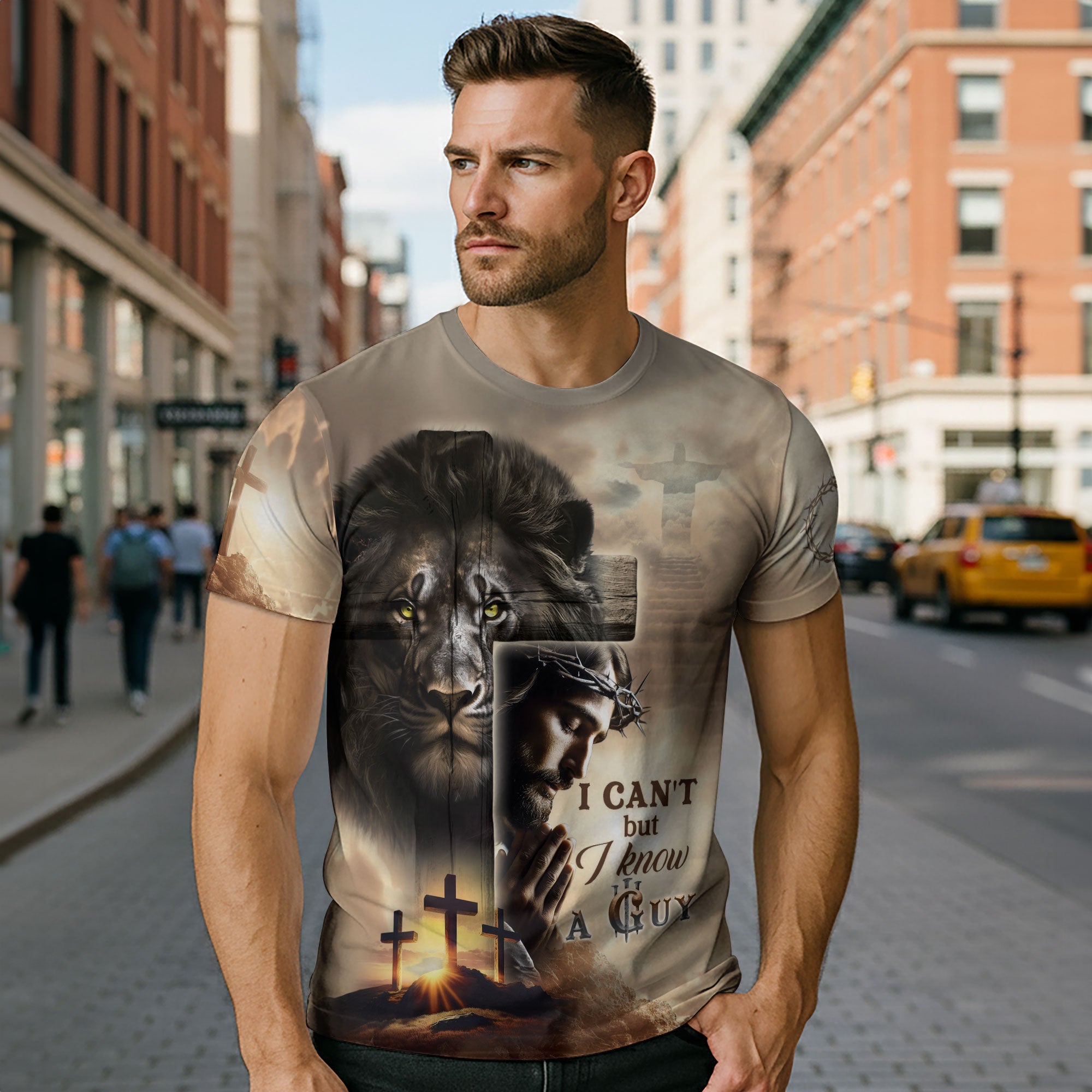 I Know A Guy With The Roar Of A Lion Christian T-Shirt