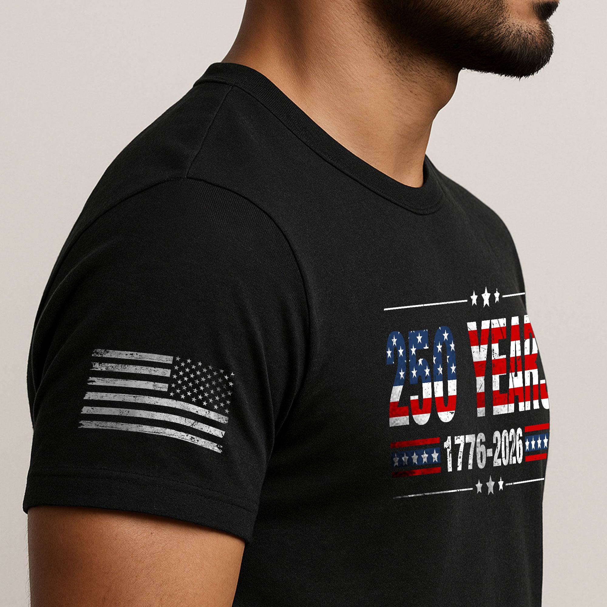 250 Years USA Independence Shirt – Classic Stars & Stripes 1776–2026 Tee