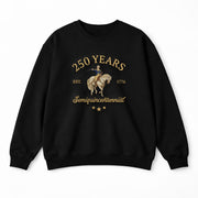 Vintage USA 250th Anniversary Semiquincentennial 250 Years Embroidered Sweatshirt 1776-2026 Patriotic