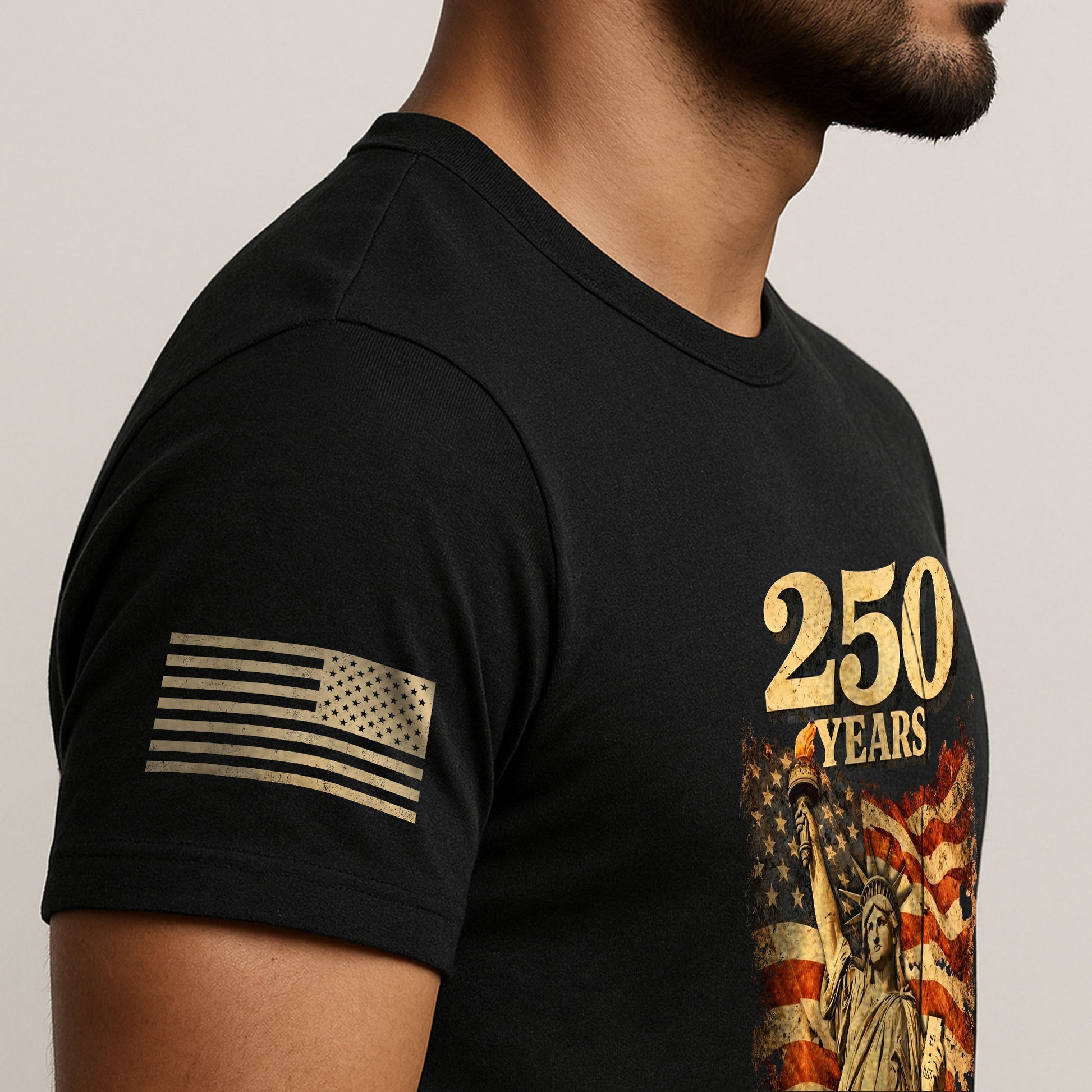 USA 250th Anniversary 250 Years Shirt 1776-2026 Patriotic - Rust Field Wear