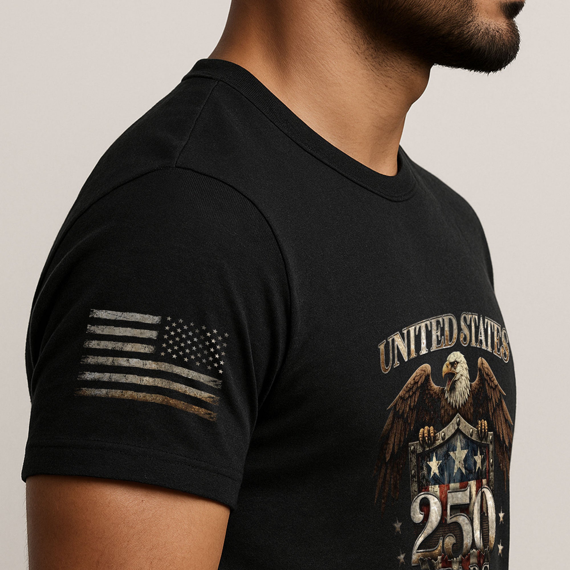 USA 250th Anniversary 250 Years Shirt 1776-2026 Patriotic American Eagle Shield