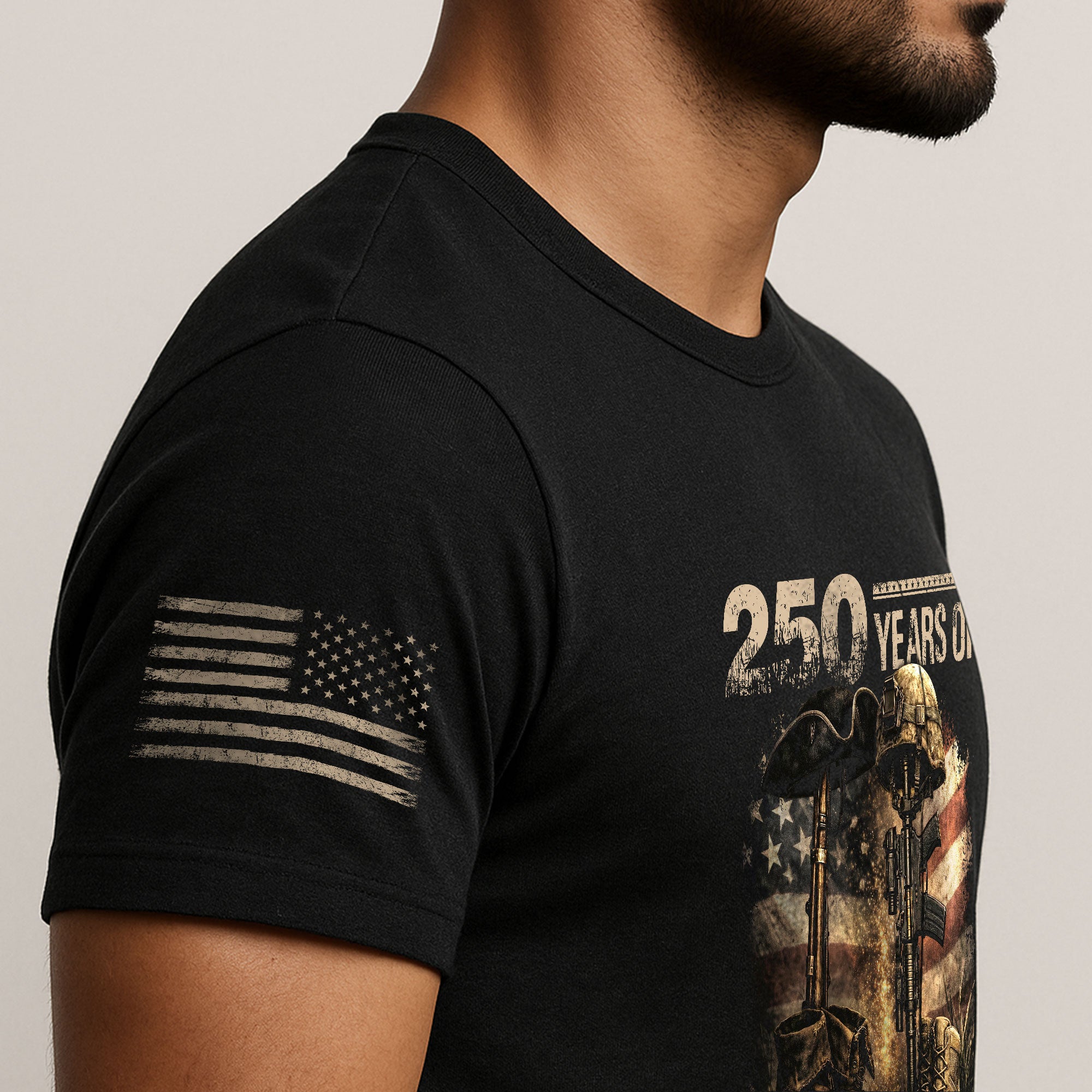 Honoring Past & Present – 250 Years America Anniversary Shirt