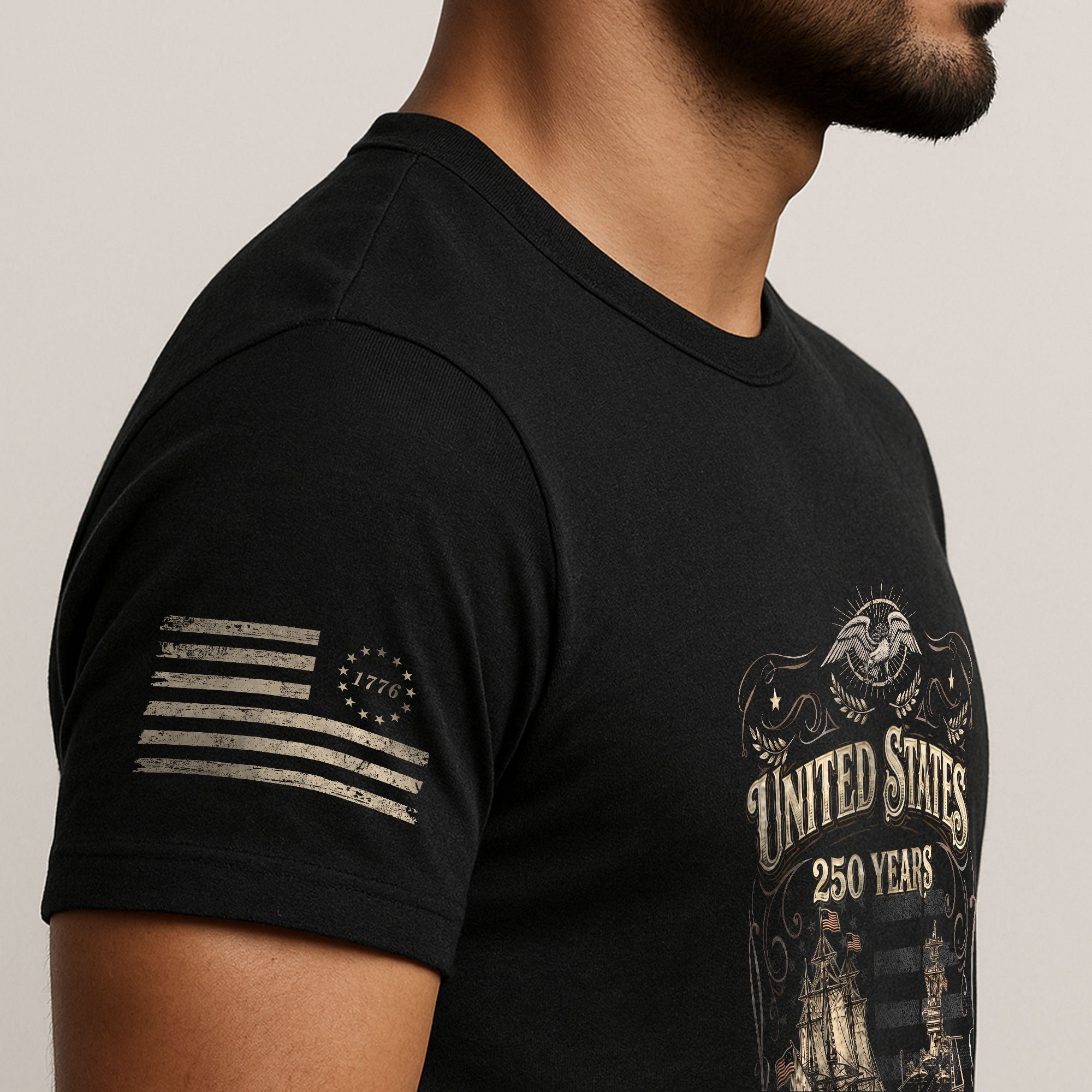 USA 250 Years Anniversary Shirt 1776–2026, Freedom Heritage Apparel