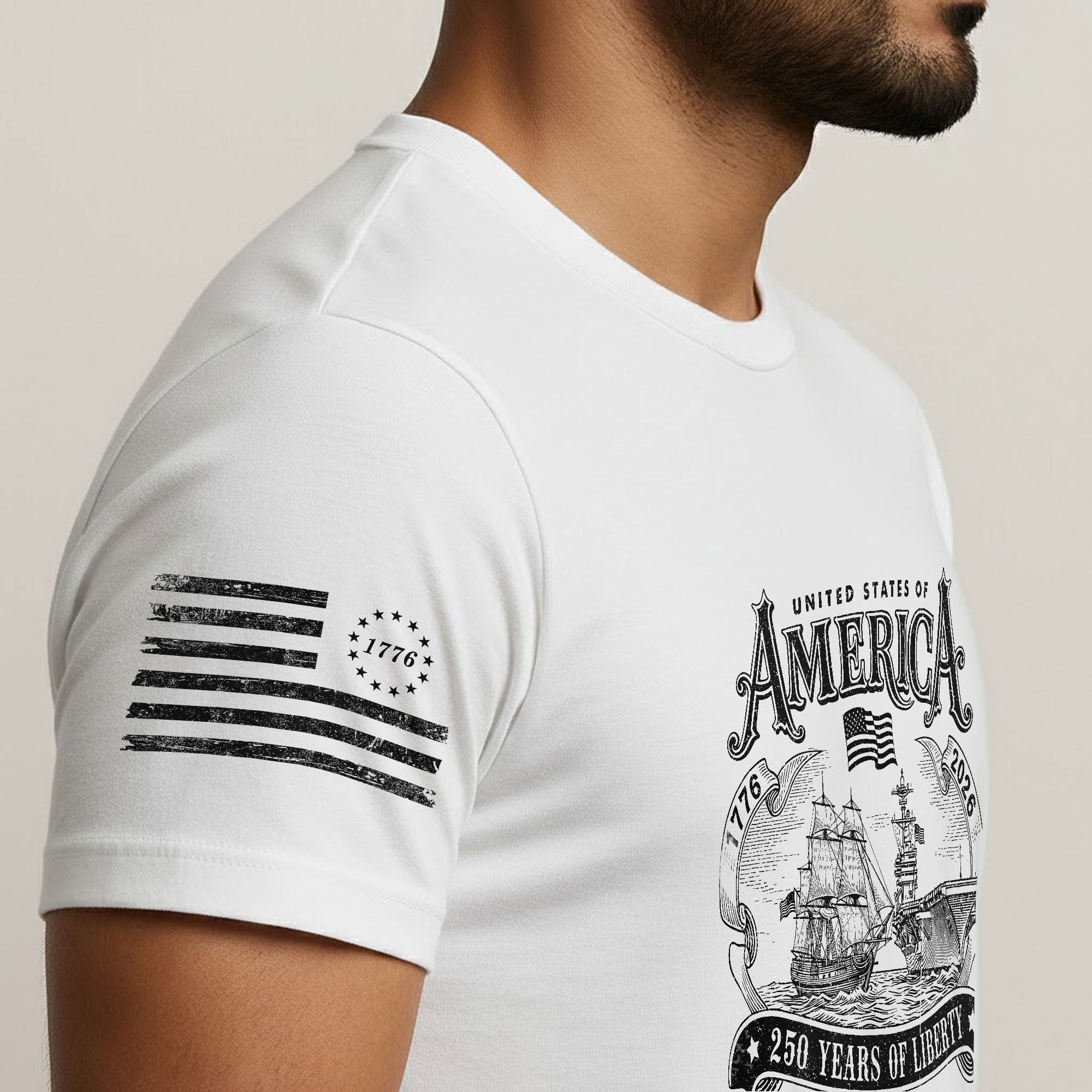 1776–2026 USA Semiquincentennial Freedom Heritage Patriotic Shirt