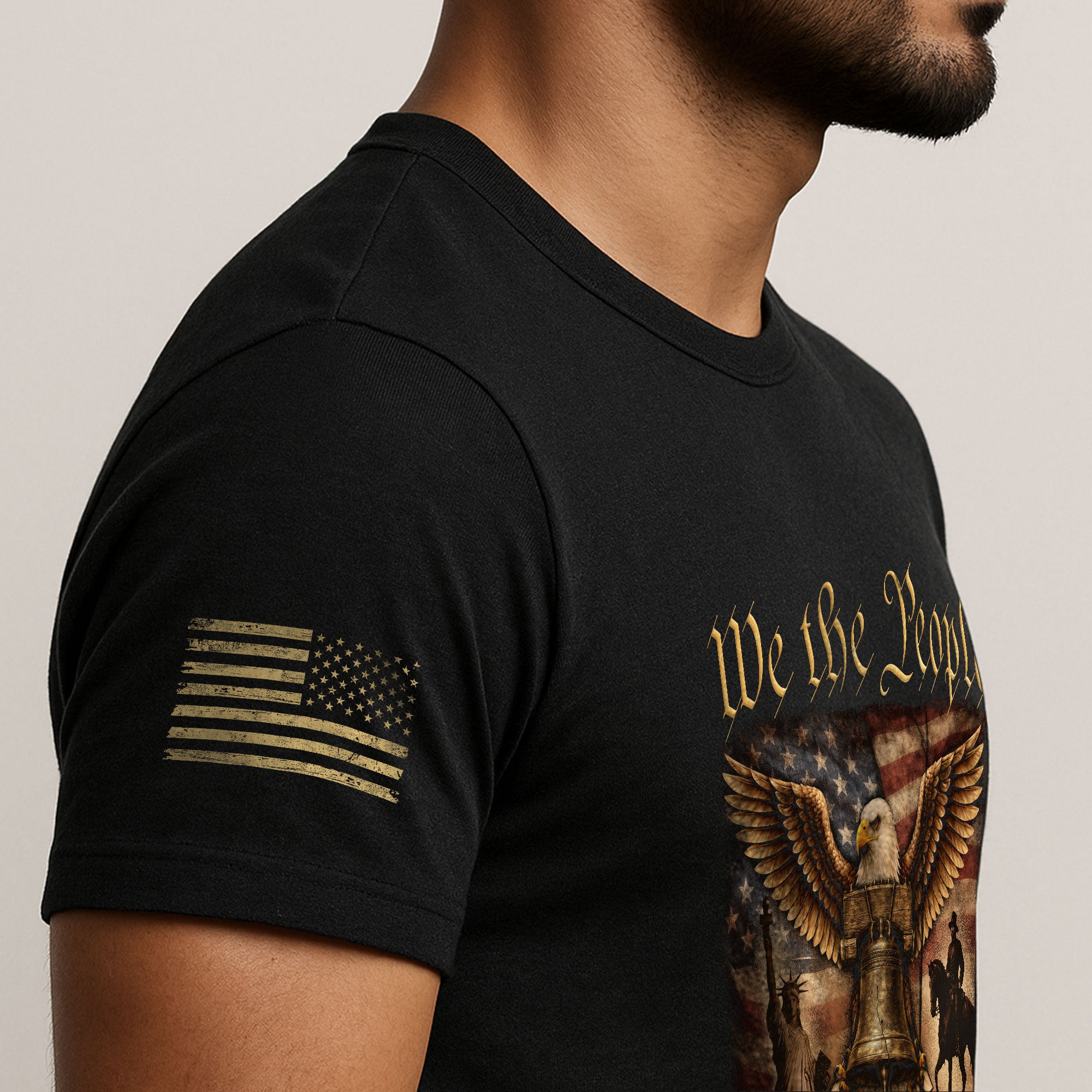 We The People Have Had Enough T-Shirt Patriotic Eagle & Liberty Bell American Heritage Graphic Tee