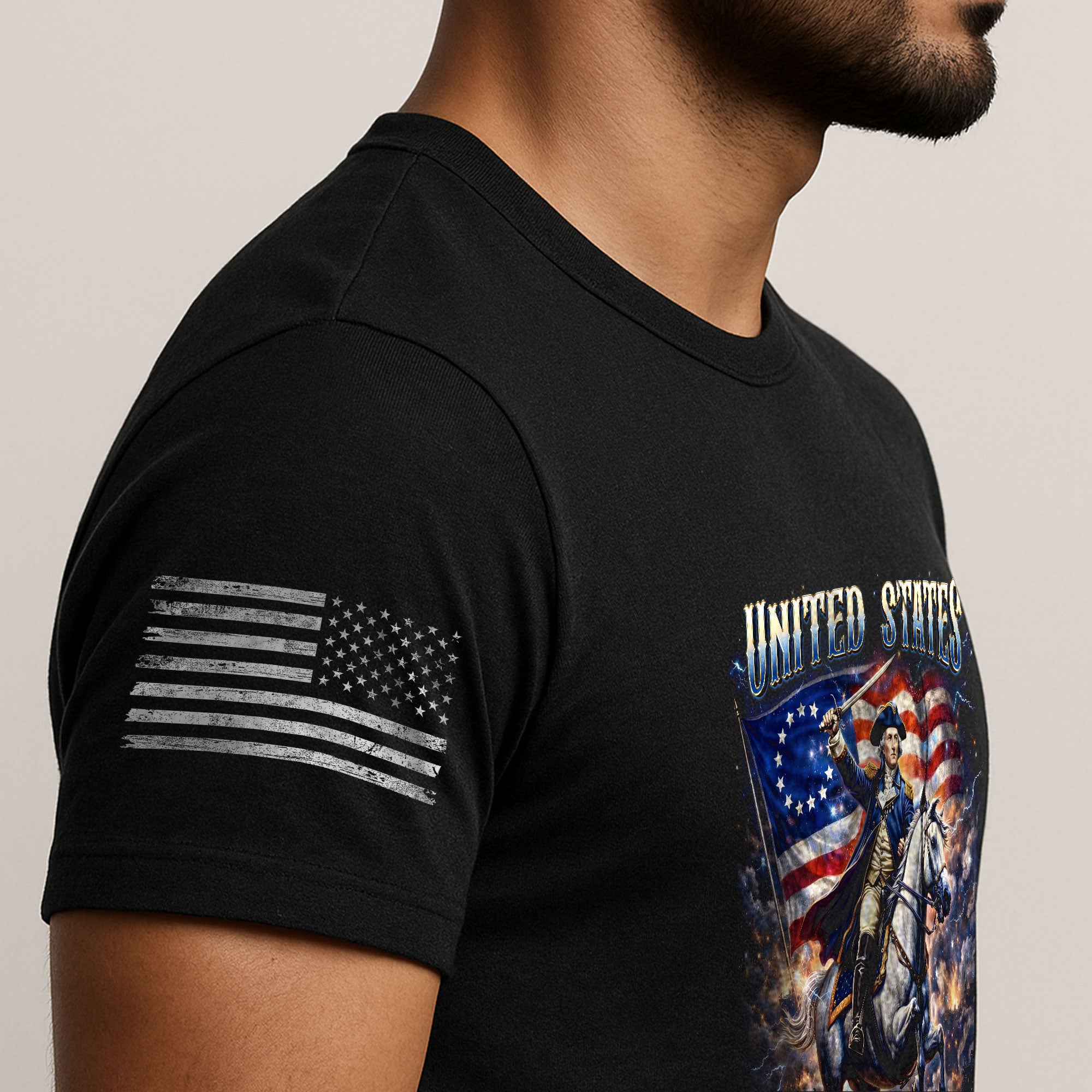 George Washington 250 Years Shirt - 1776-2026 United States 250th Anniversary Bootleg Tee - Rust Field Wear