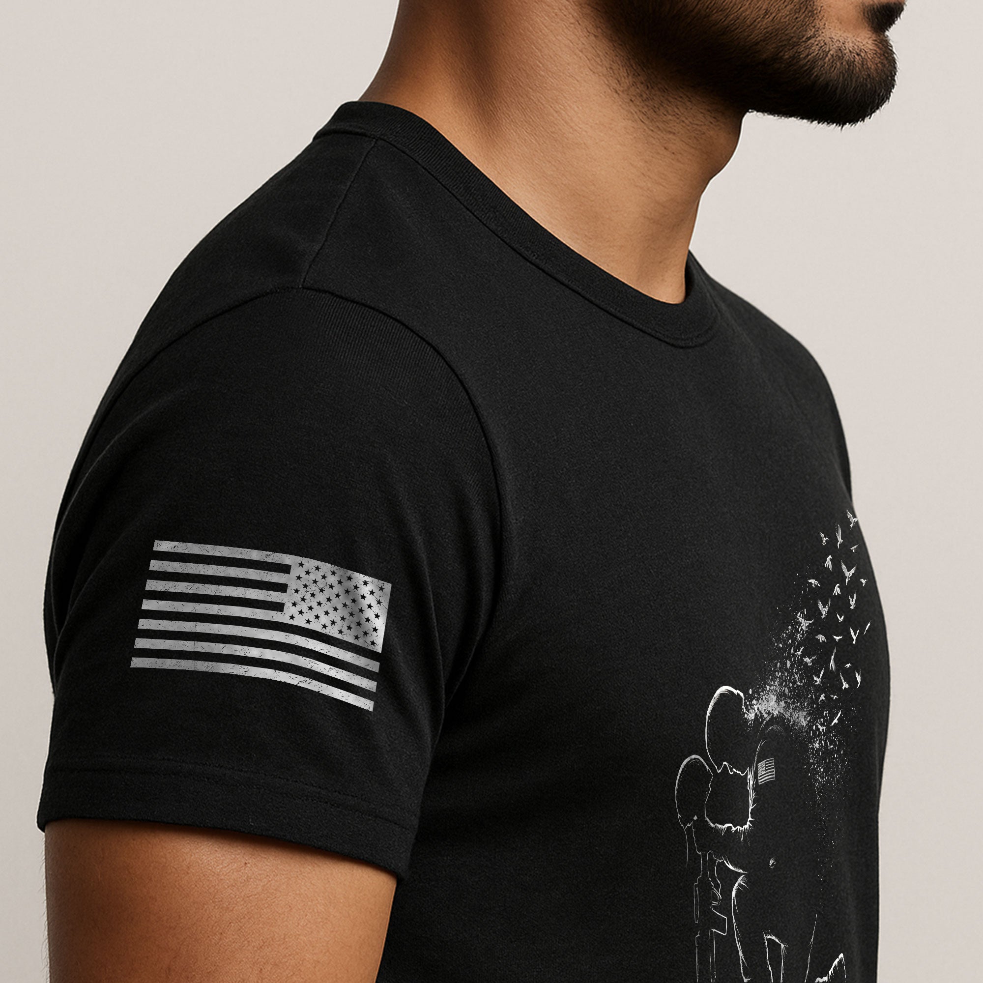 America 250th Anniversary 1776-2026 Semiquincentennial T-Shirt – Freedom Is Not Free Honor Our Heroes Patriotic Men's Tee