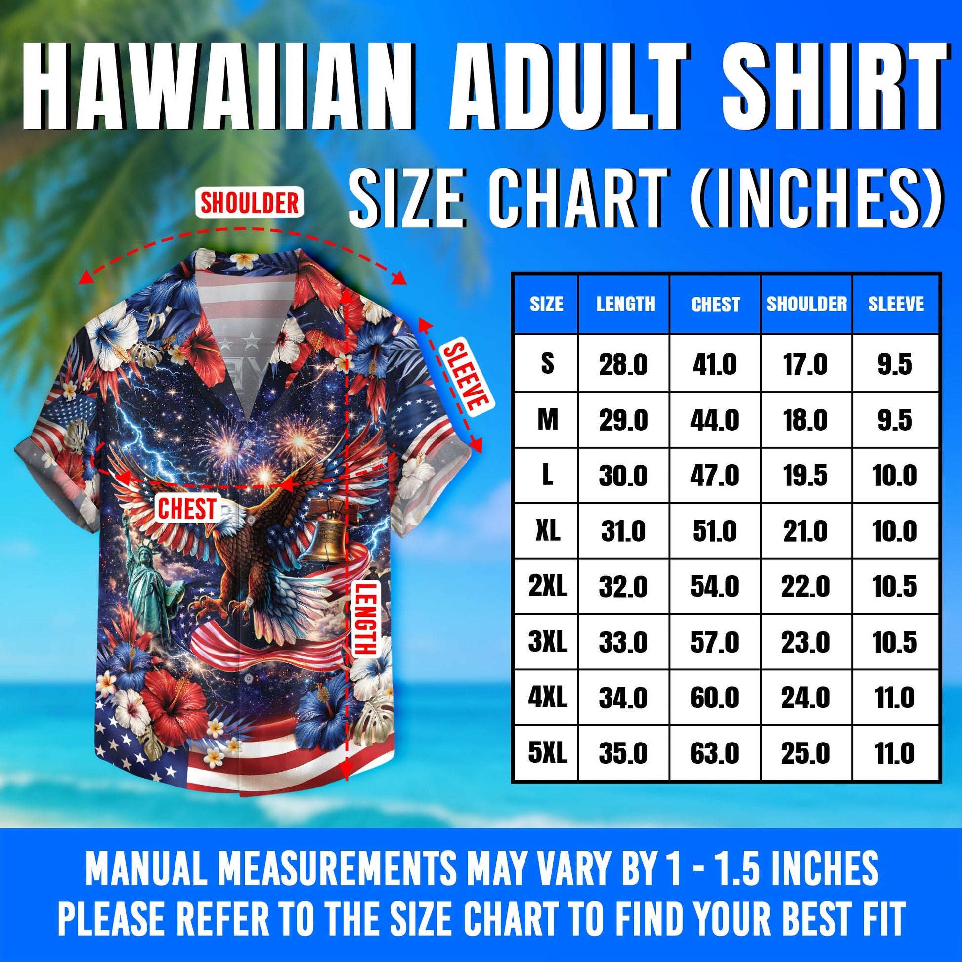 250 Years Hawaiian Shirt Patriotic 1776 2026 Eagle Independence Day Liberty Bell - Rust Field Wear