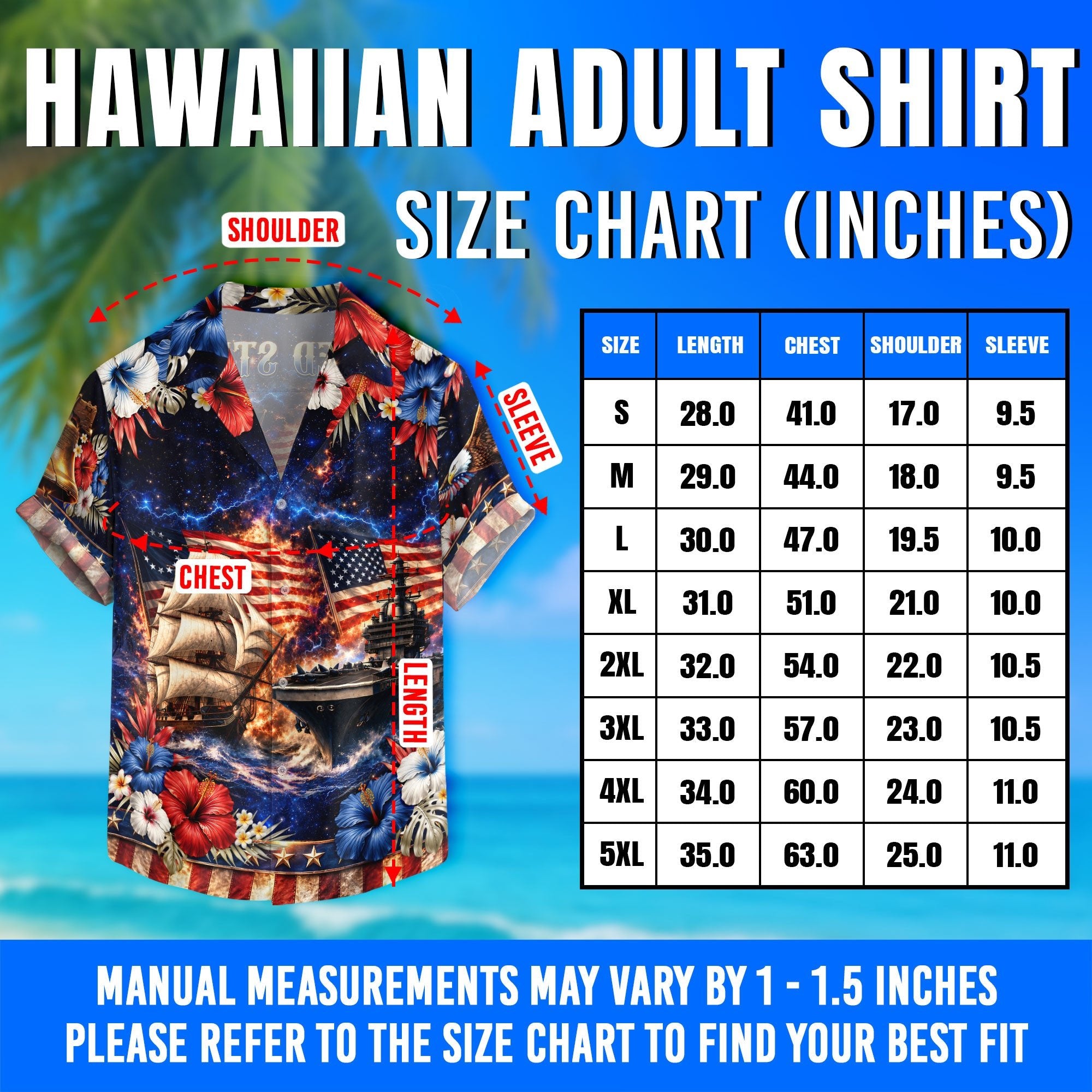 Patriotic 250 Years Hawaiian Shirt American Flag Battleship Summer Vacation Gift - Rust Field Wear