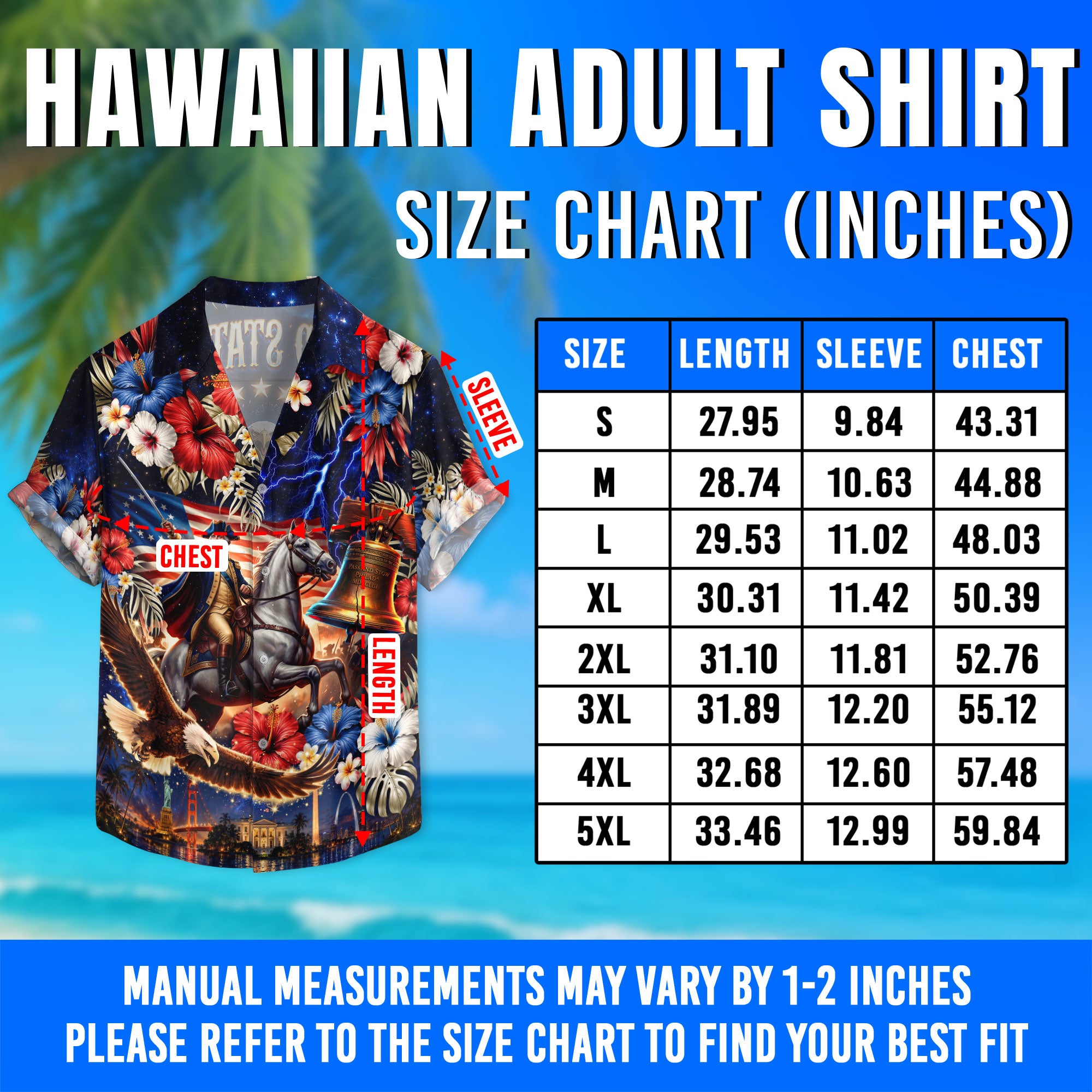 United States Of America 250 Years Hawaiian Shirt Patriotic Eagle Independence Day