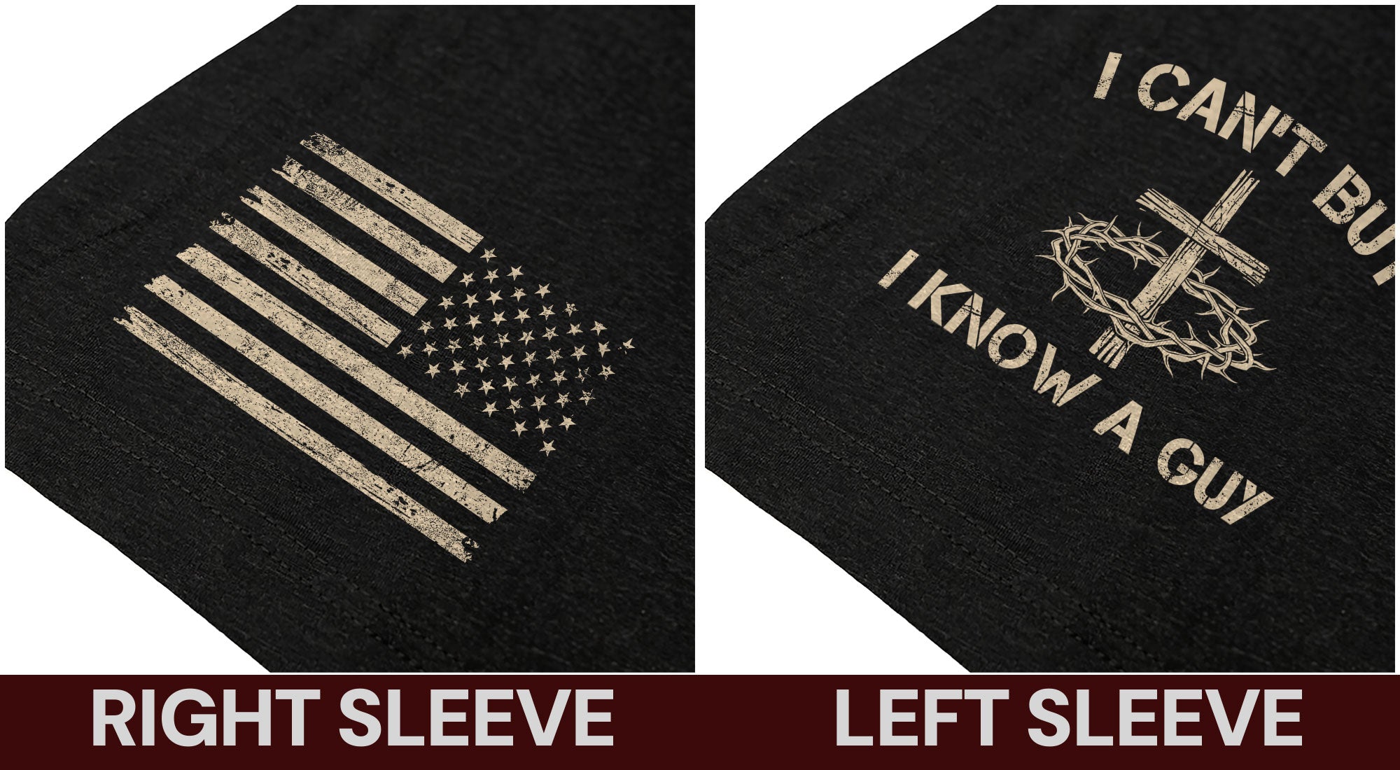 I Can’t But I Know a Guy T-Shirt – Bold Christian Cross Shirt for Men