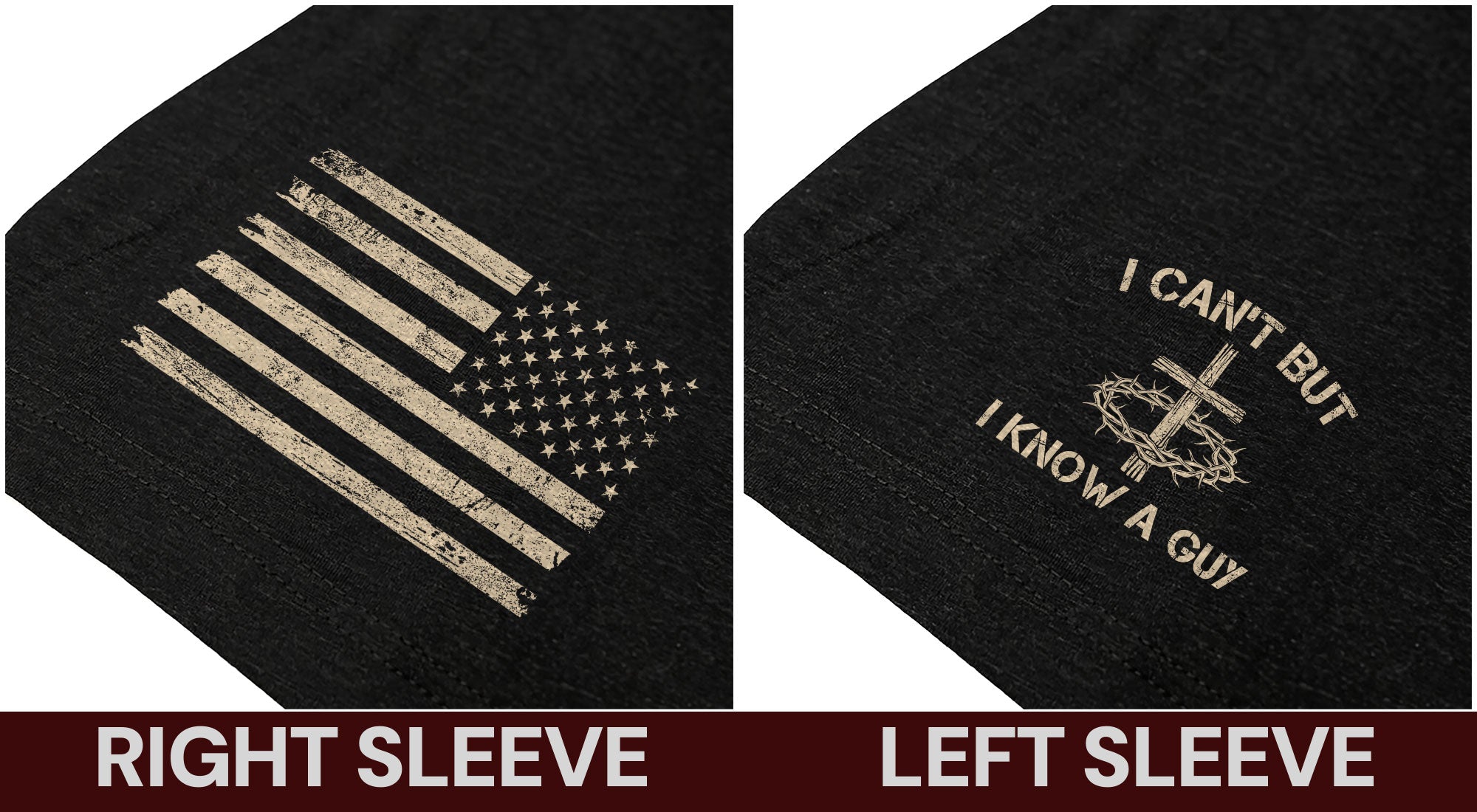 I Can’t But I Know a Guy T-Shirt – Bold Christian Cross Shirt for Men