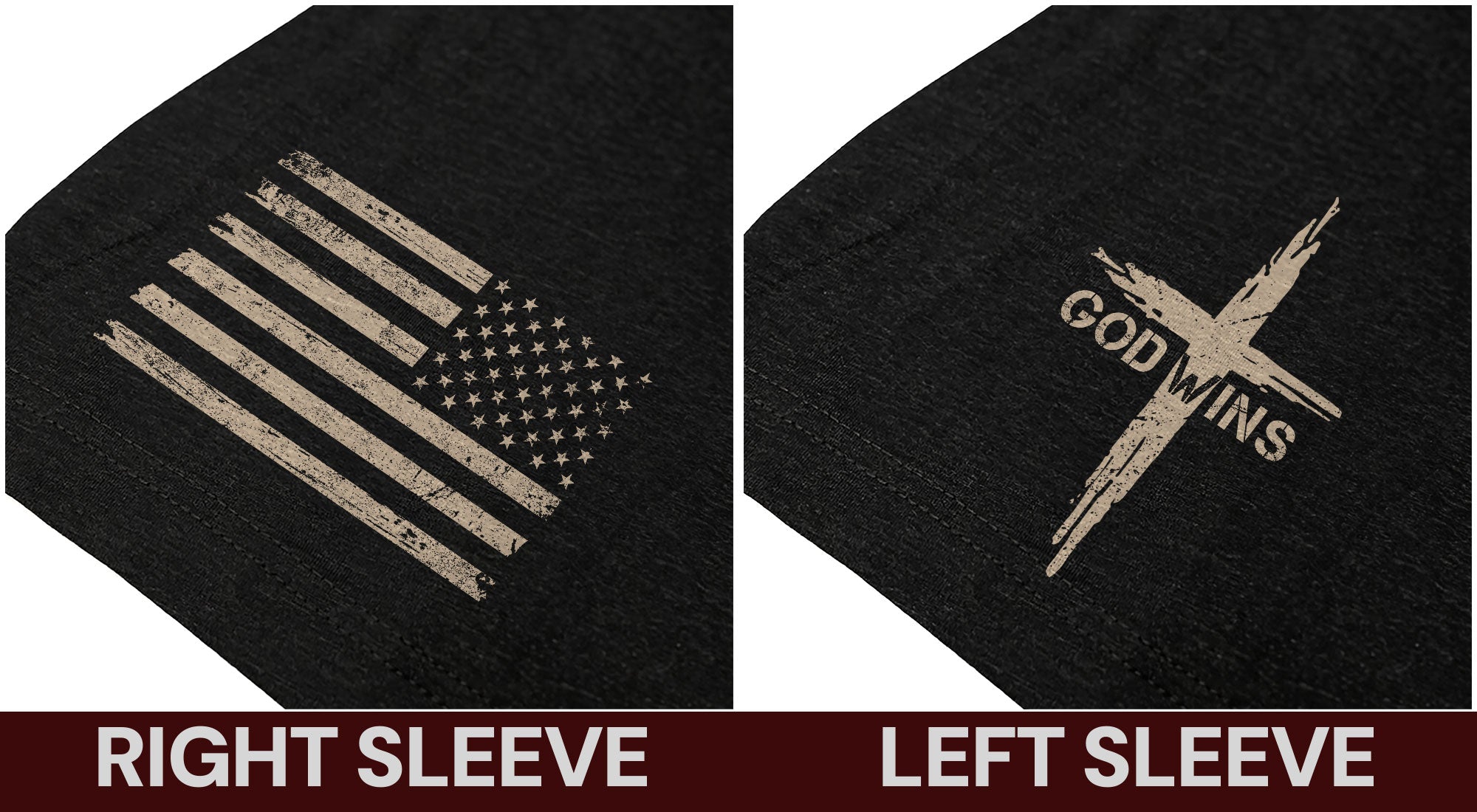 Victory in Christ T-Shirt – God Wins Cross Design