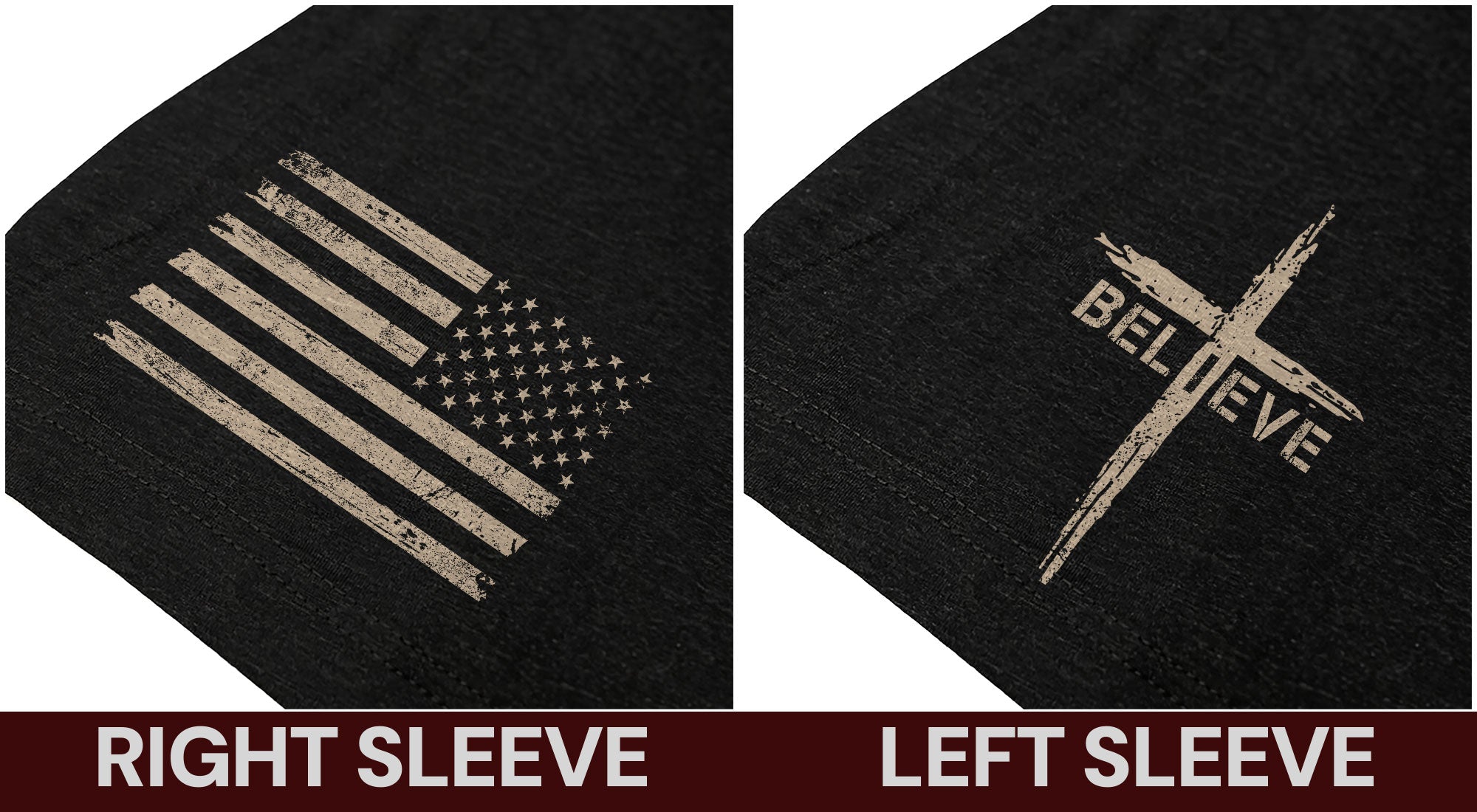 Believe Cross Crown Of Thorns Christian T-shirt