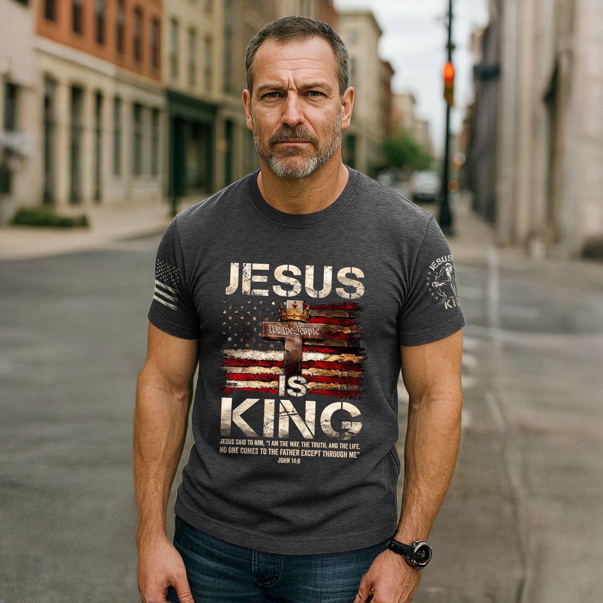 Jesus Is King John 14:6 T-Shirt