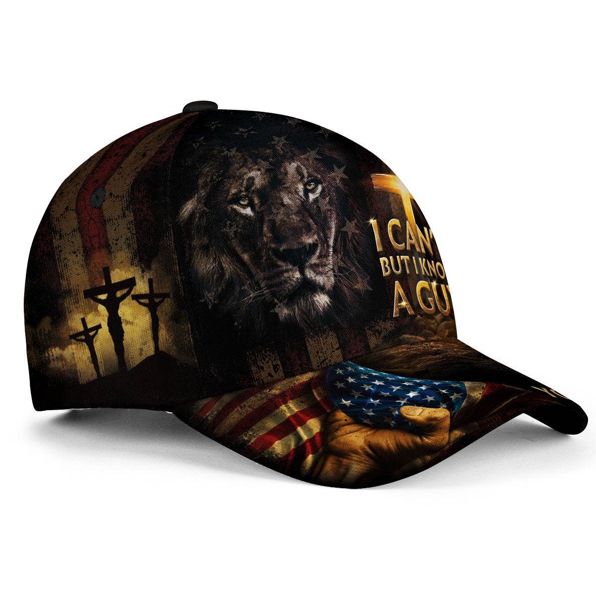 Lion of Faith – I Know a Guy Customized Hat - Rust Field Wear