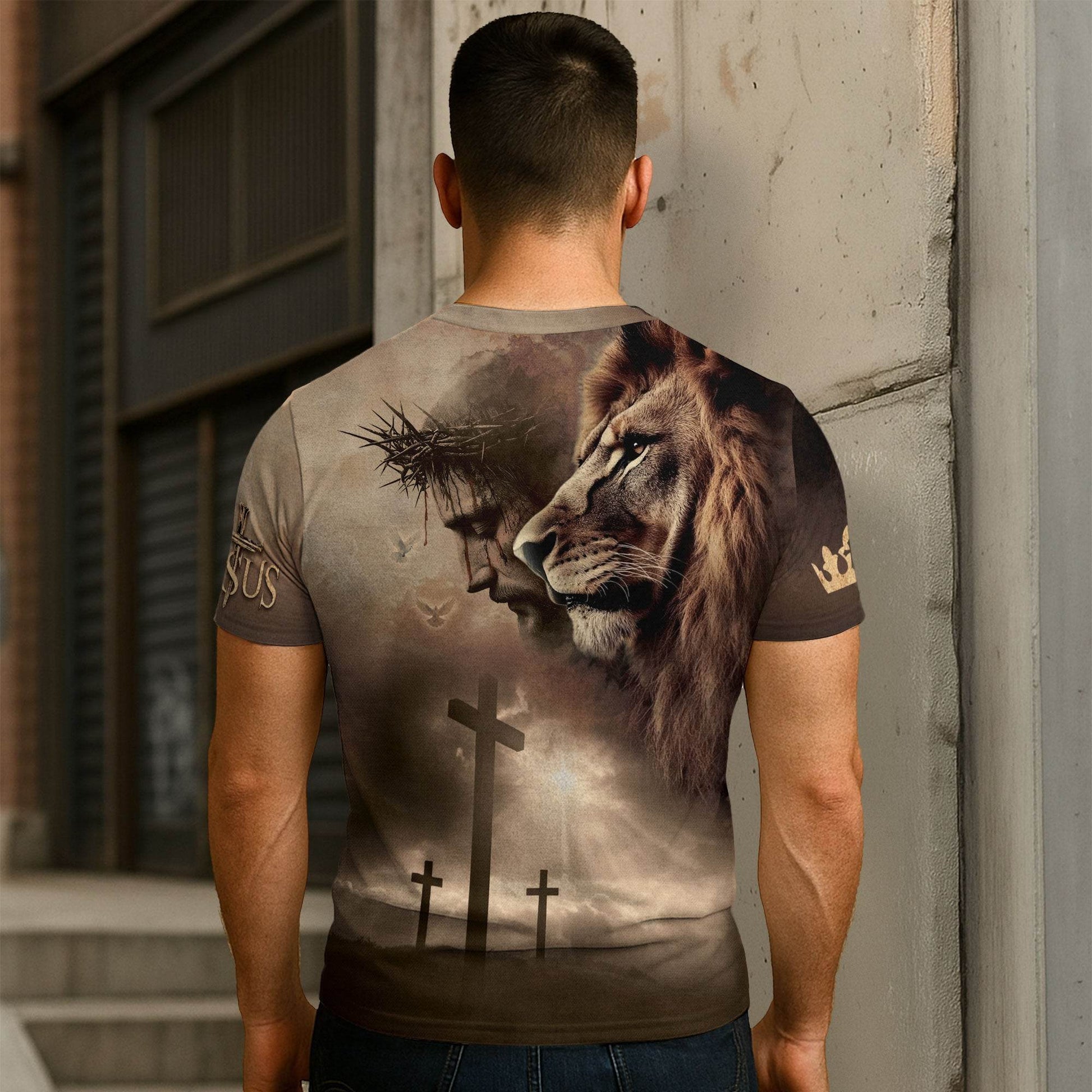 Jesus Is King Shirt – Bold Christian Graphic Tee - Rust Field Wear