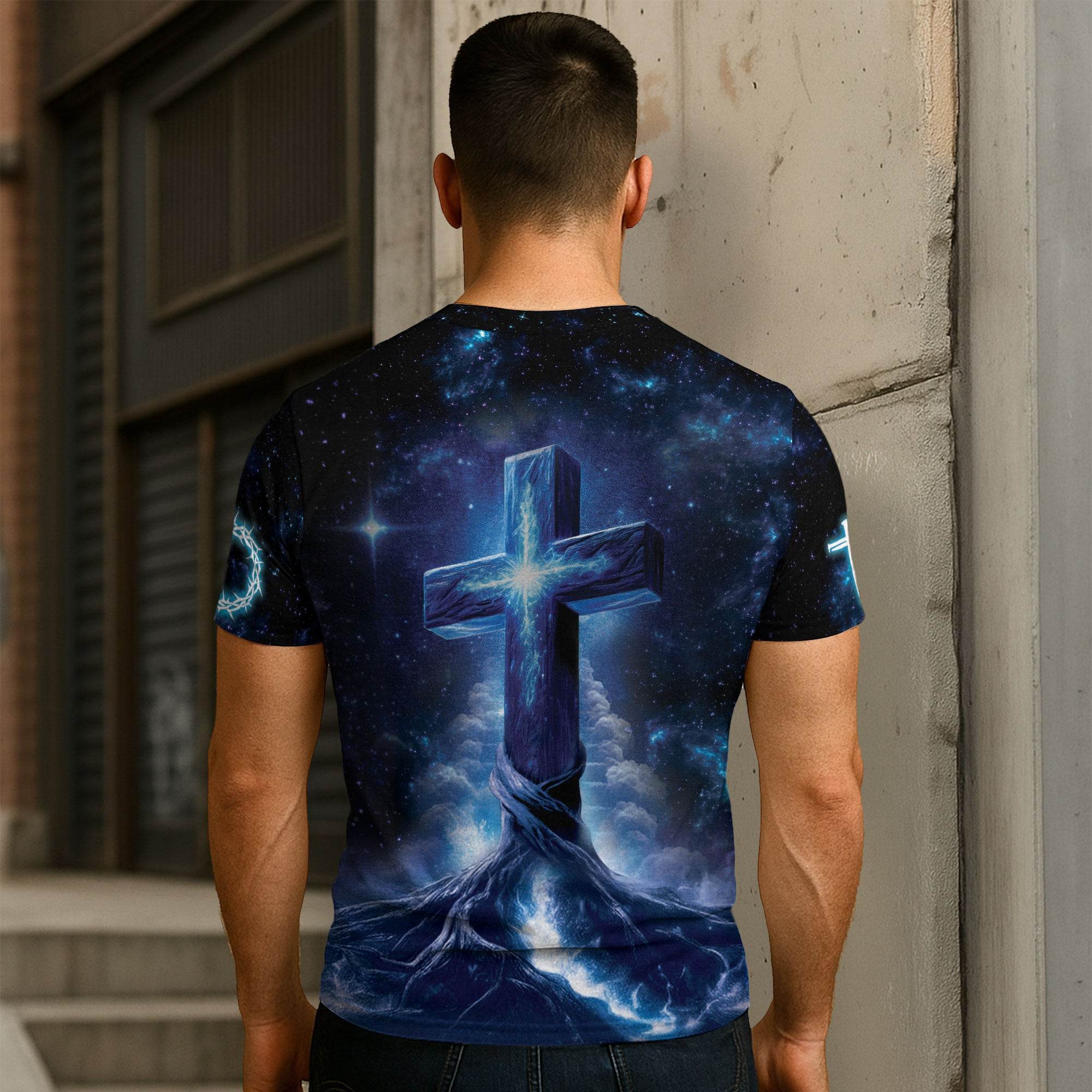 Rooted In Christ The Lion The Lamb And The King T-Shirt - Rust Field Wear