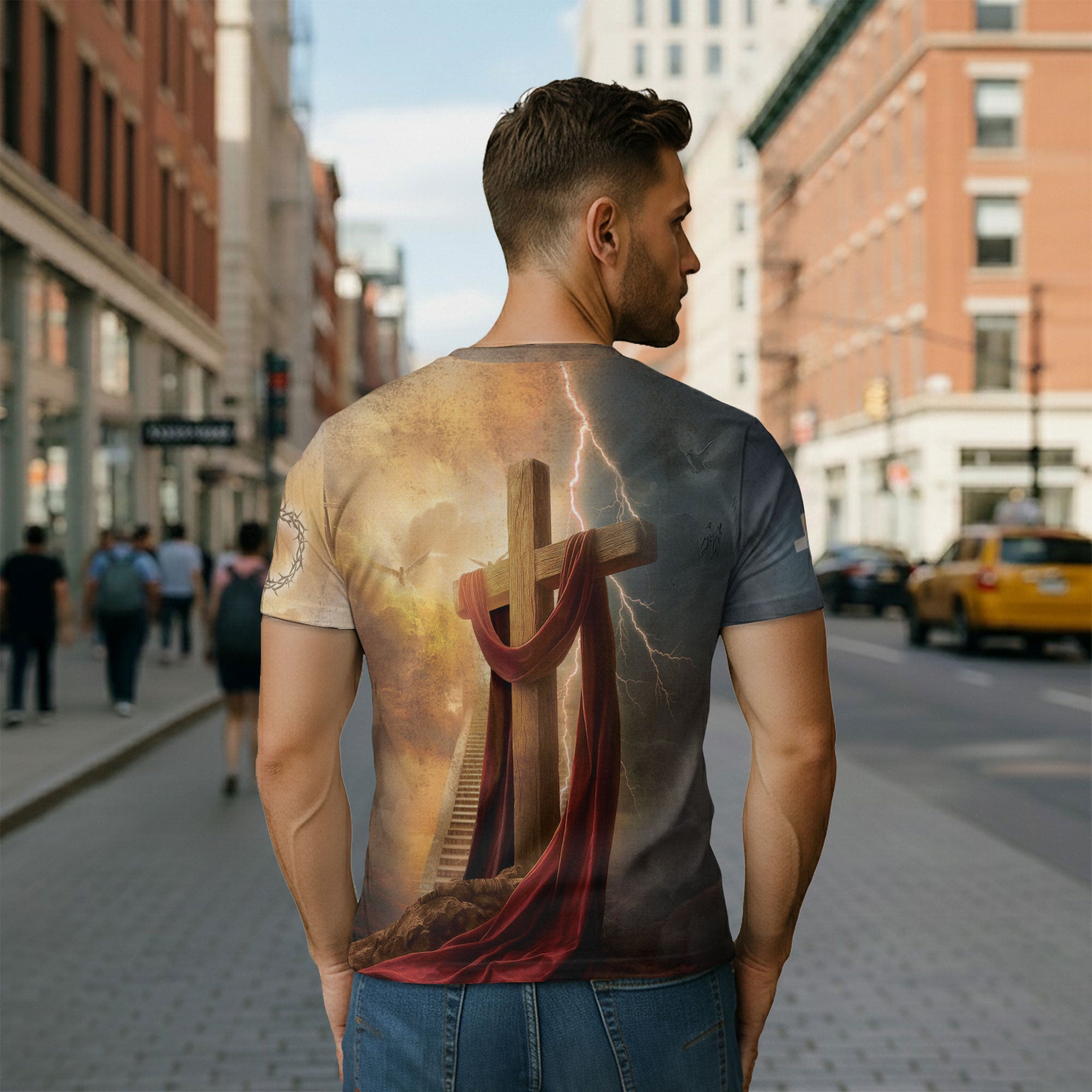 The Lion's Roar In The Storm "The Way The Truth The Life" T-Shirt