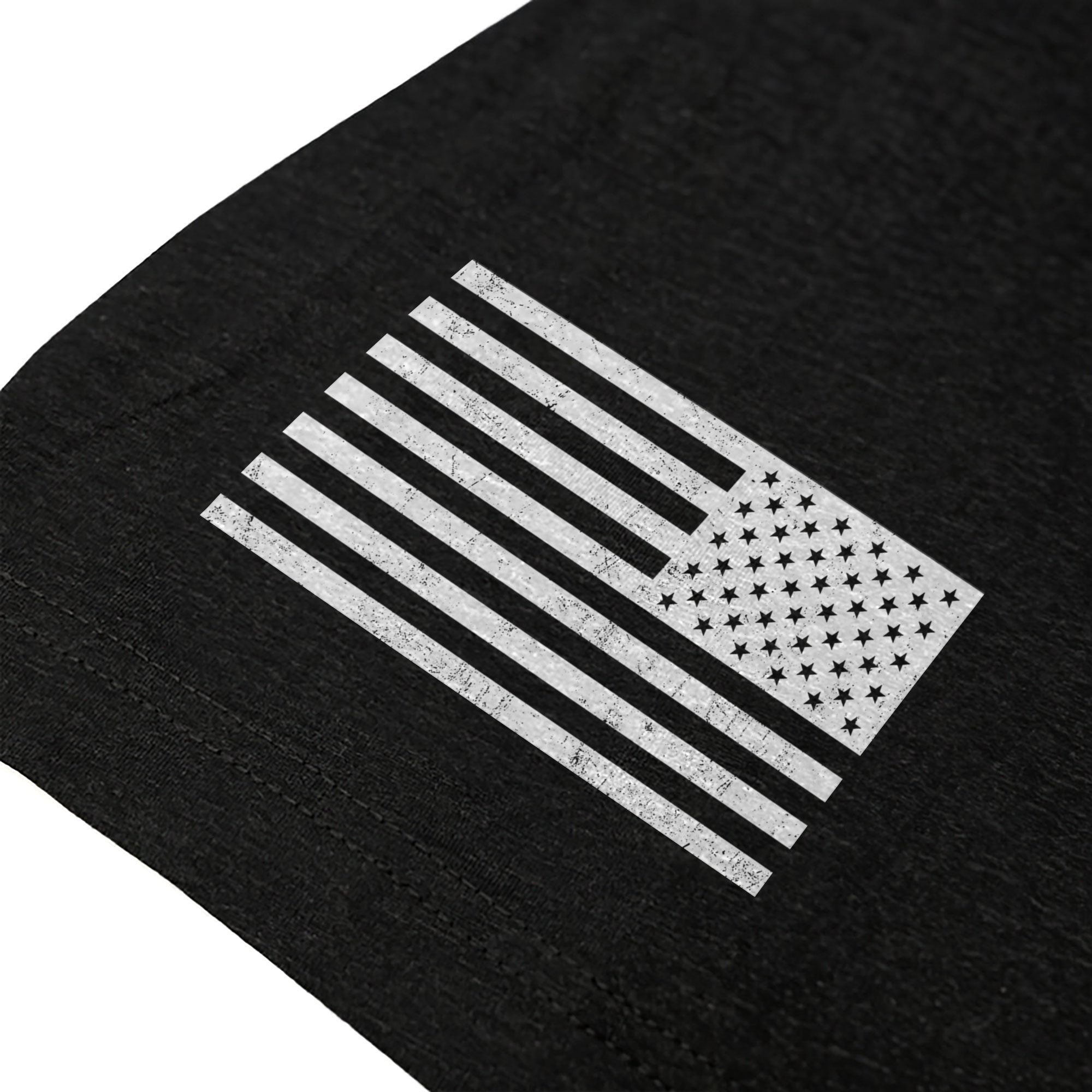 Freedom Distressed American Flag Bold Patriotic T-Shirt