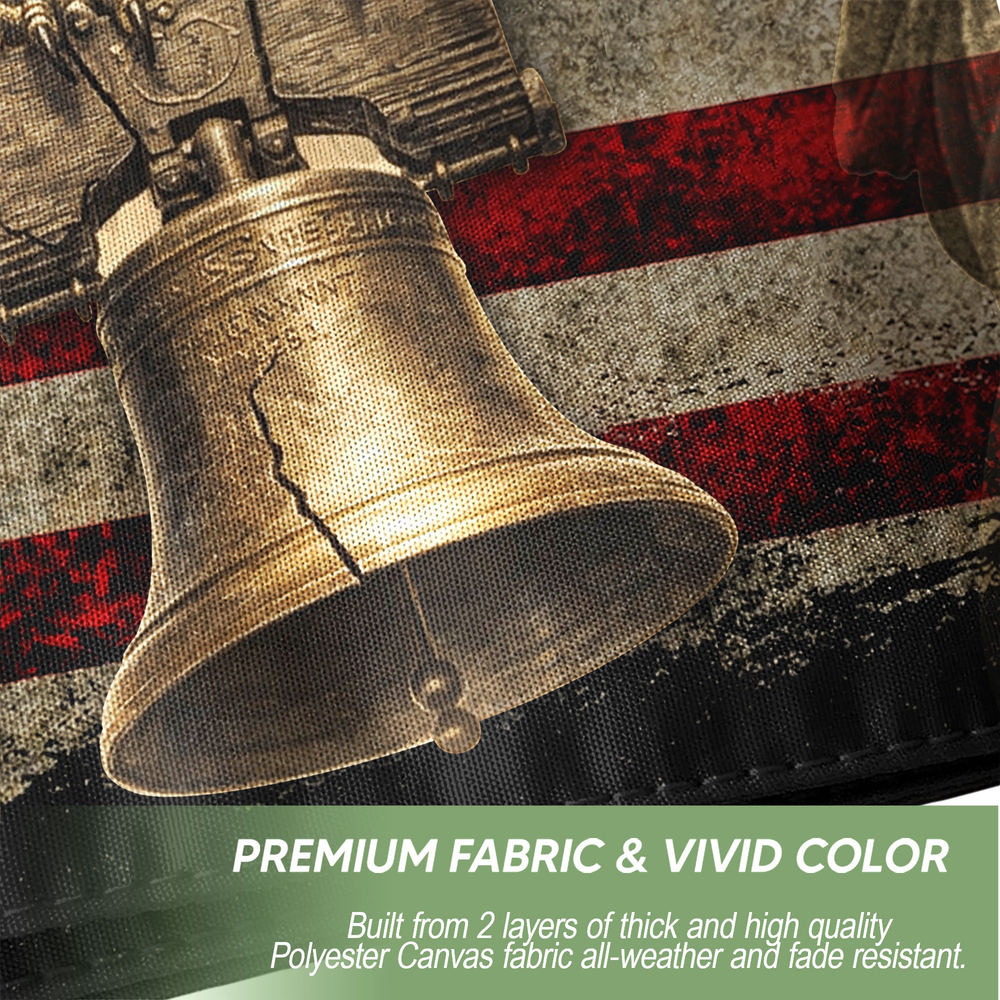 United States 250th Anniversary Semiquincentennial Flag 1776–2026 – Eagle & Liberty Bell Patriotic Décor