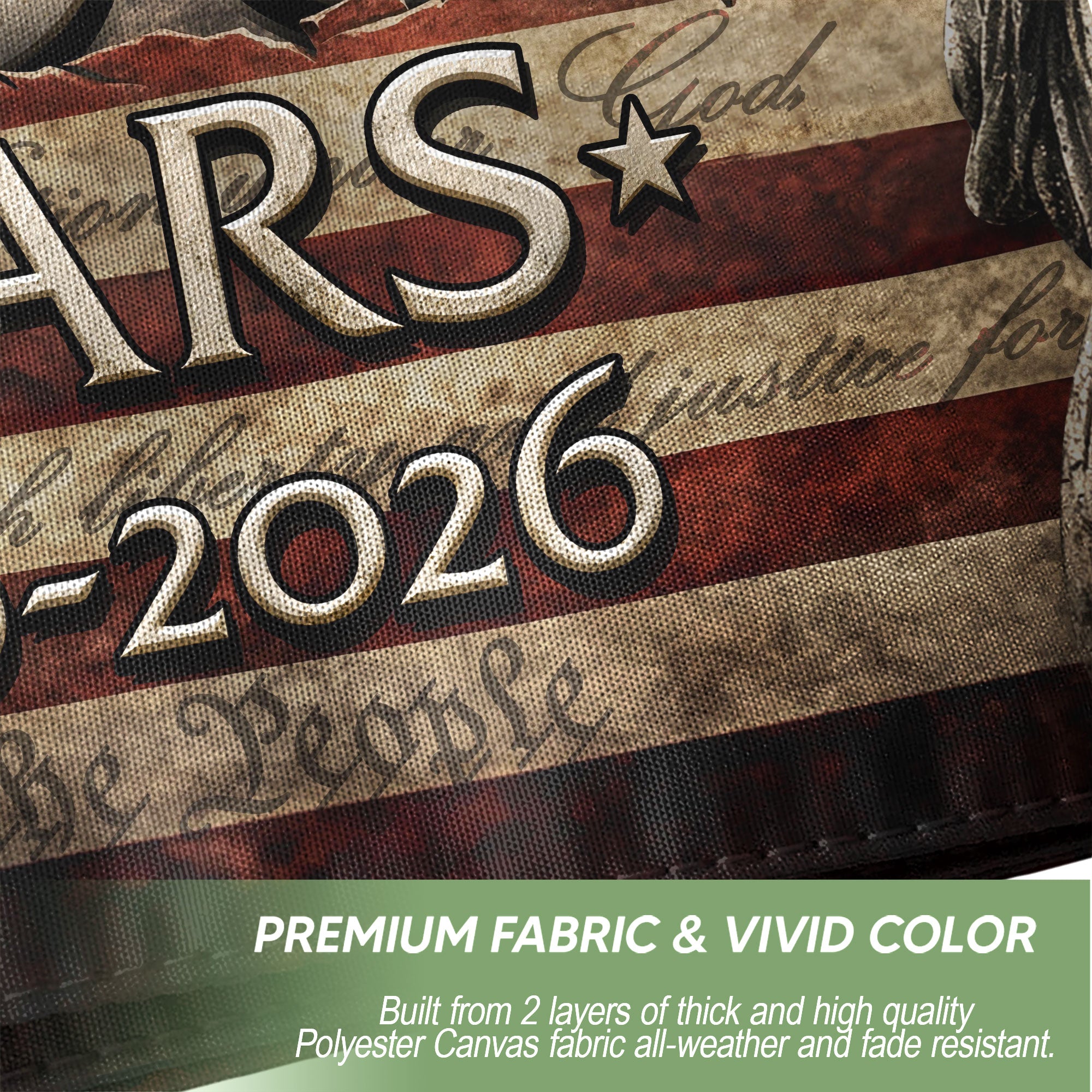 250 Years Flag 1776–2026 – Eagle & Liberty Patriotic American Décor