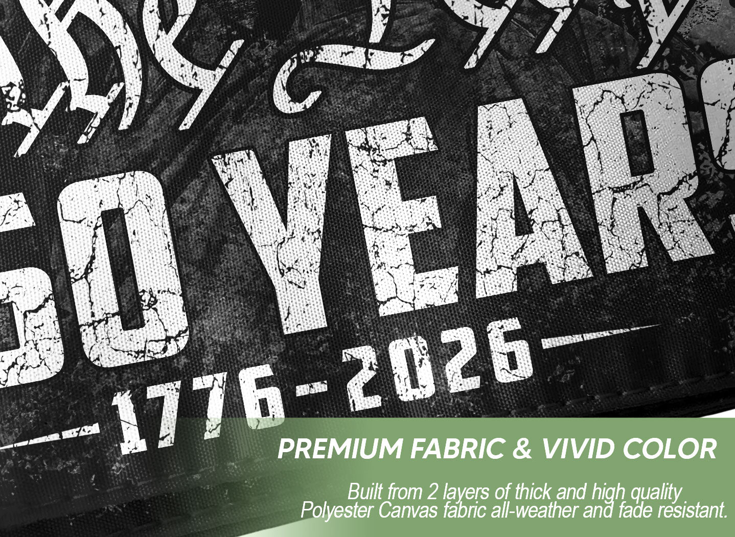 USA 250th Anniversary Flag 1776-2026 We The People Statue of Liberty Patriotic